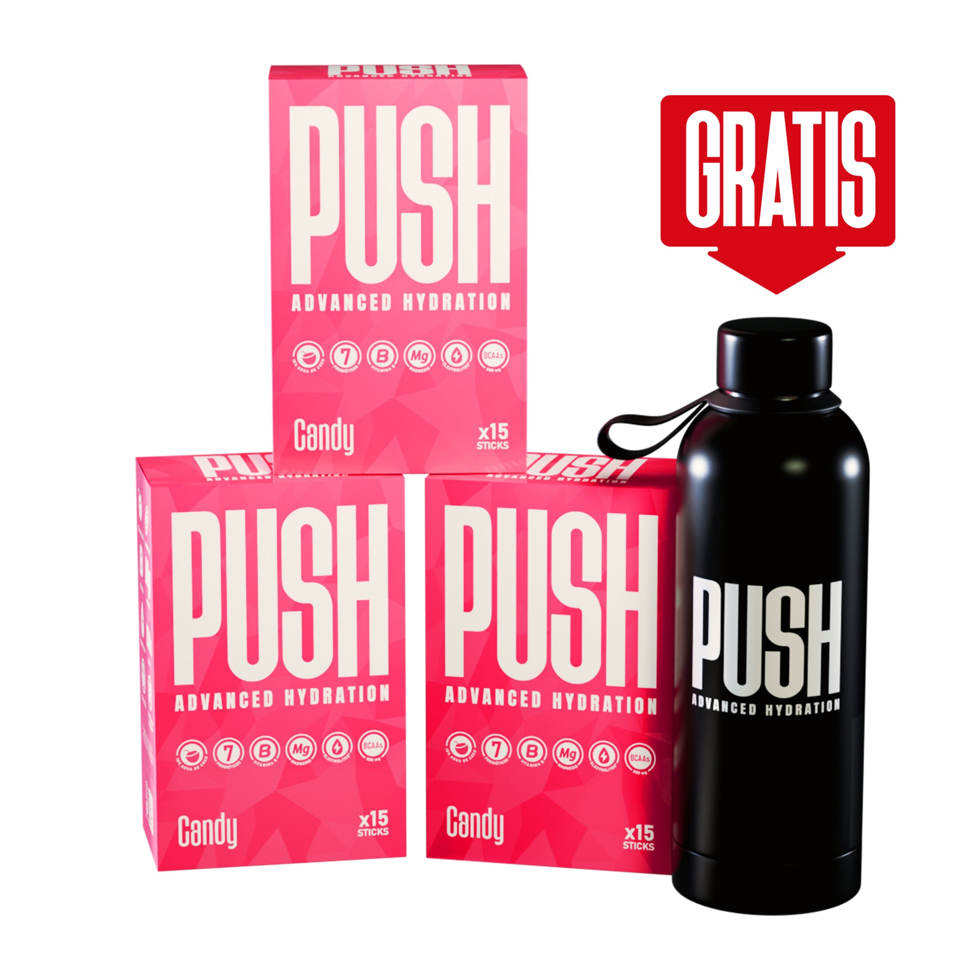 PACK CANDY + Botella Gratis